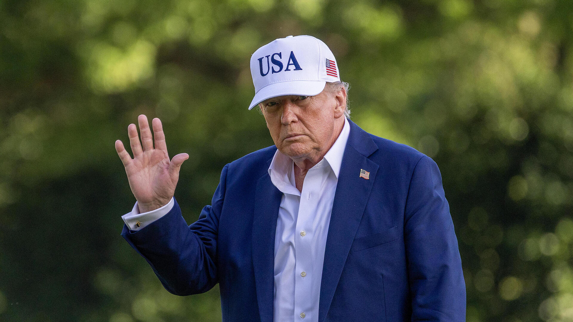 נשיא ארה"ב דונלד טראמפ 6.7.25