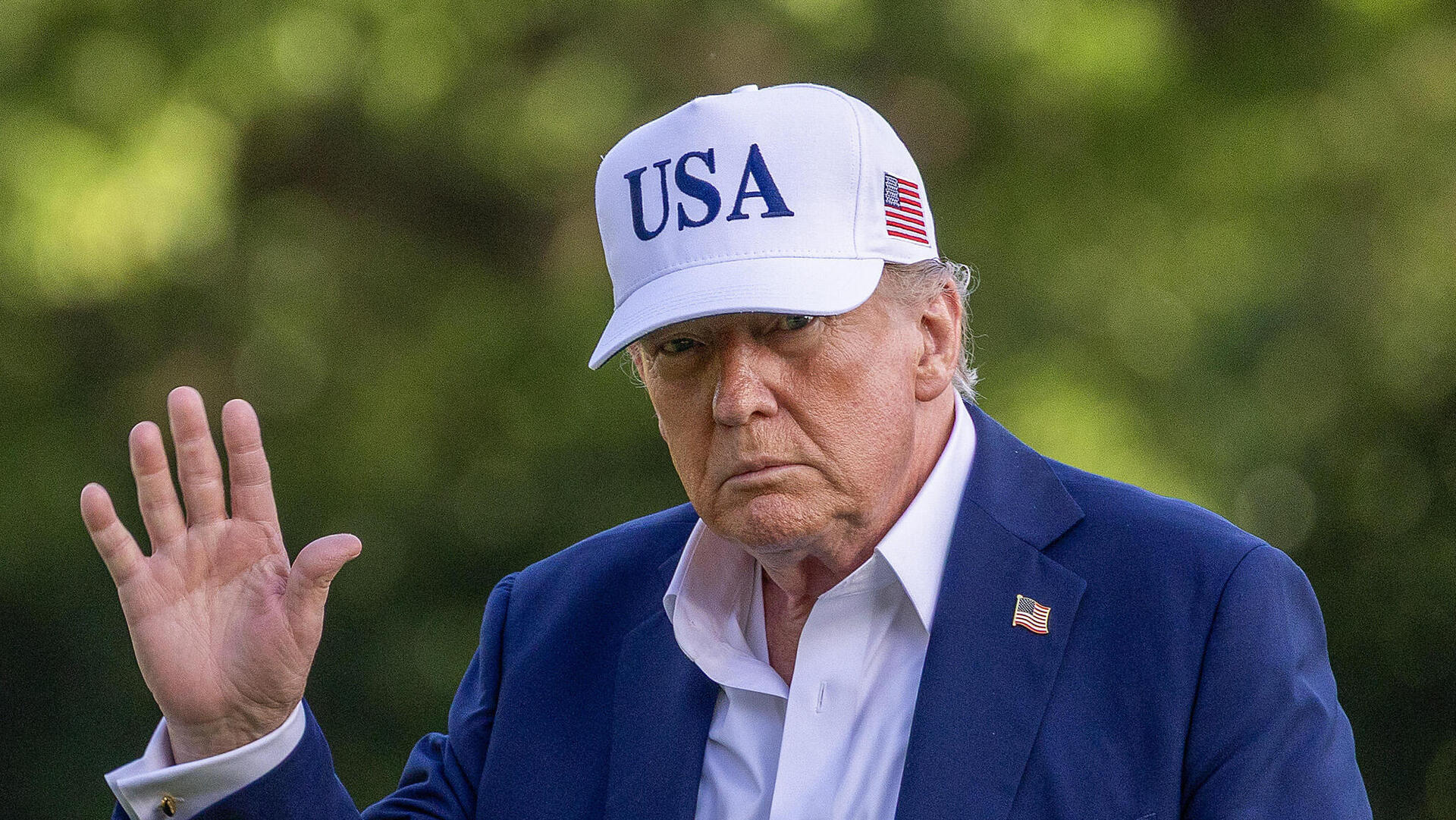 נשיא ארה"ב דונלד טראמפ 6.7.25