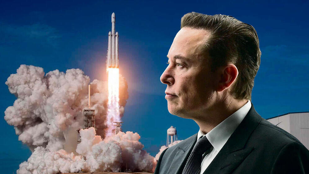 שיגור של ספייס X ממרכז החלל קנדי בפלורידה ואלון מאסק 