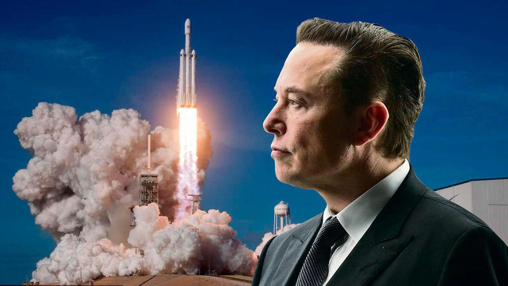 אלון מאסק, שיגור של ספייס X ממרכז החלל קנדי בפלורידה (צילומים: SpaceX PATRICK PLEUL \ AFP) שיגור של ספייס X ממרכז החלל קנדי בפלורידה ואלון מאסק