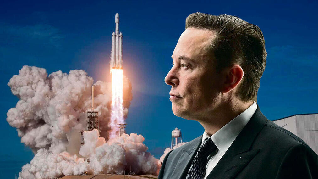 שיגור של ספייס X ממרכז החלל קנדי בפלורידה ואלון מאסק 