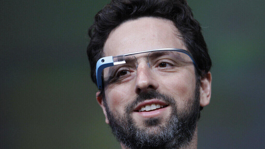 סרגיי ברין מייסד גוגל אלפבית גוגל גלאס