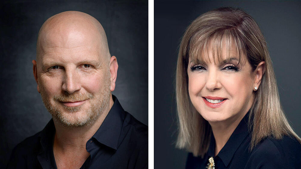 מימין ליאורה עופר יו"ר חברת עופר השקעות ו יו"ר מליסרון ירון קסטנבאום שותף מנהל קרן תשתיות לישראל