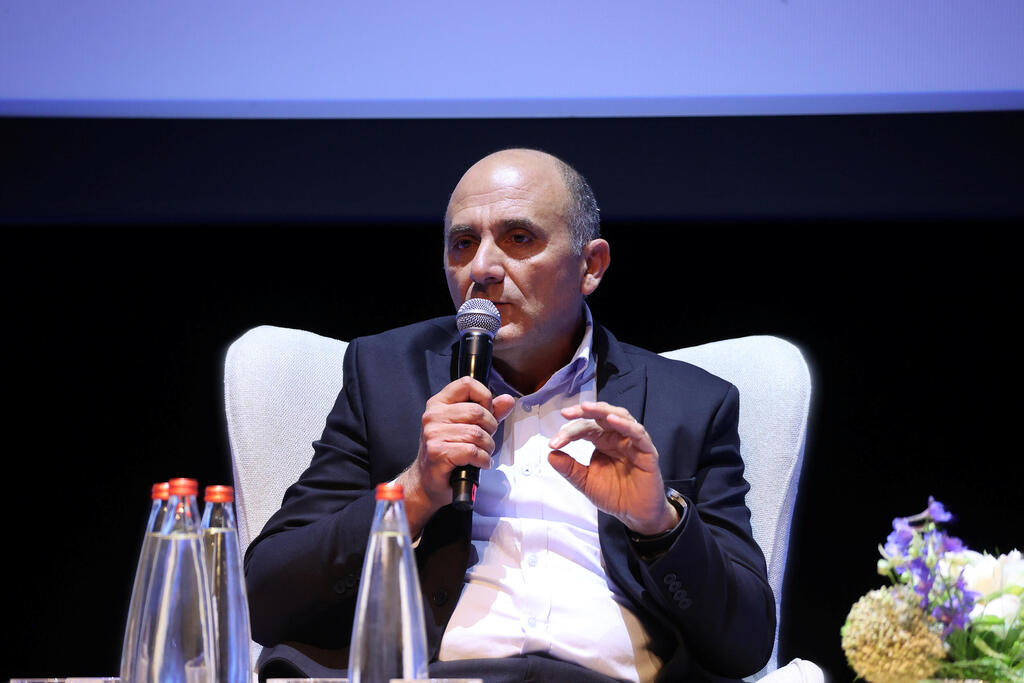 חזי חאלאויה יו"ר חברת נמלי ישראל (צילום: יריב כץ) כנס כלכלית לאומית- חזי חאלאויה יו"ר חברת נמלי ישראל