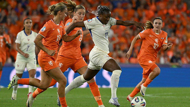 יורו 2025 כדורגל נשים צרפת נגד הולנד יולי 2025