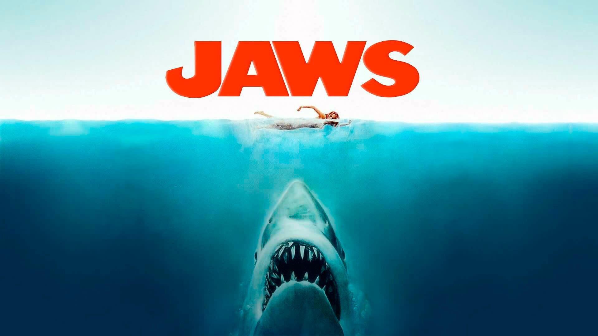 פנאי כרזת הסרט מלתעות Jaws