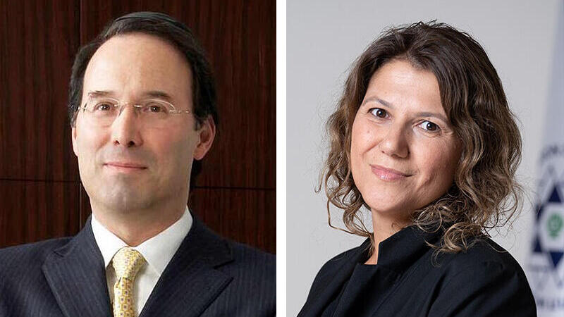 יו"ר קק"ל יפעת עובדיה לוסקי ובעלי אקסטל גארי ברנט