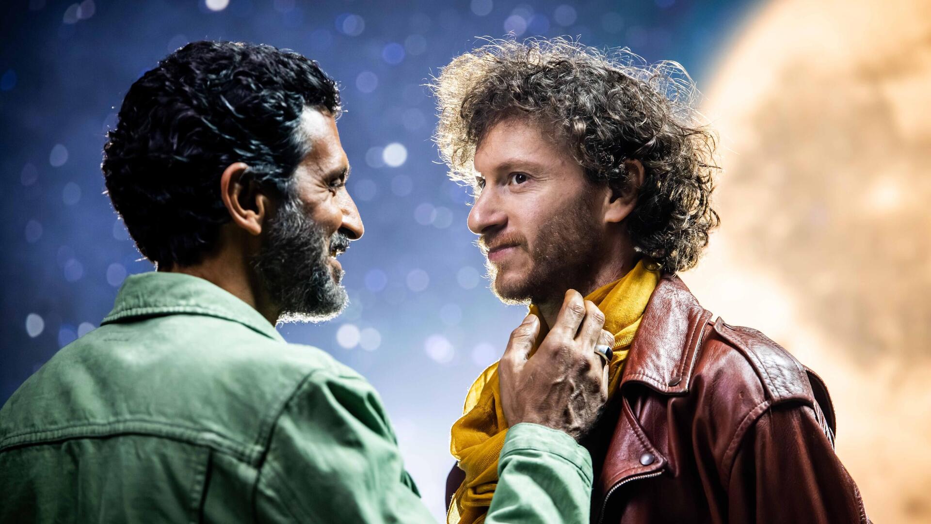 אלישע בנאי (מימין) ו צחי הלוי ב שאול