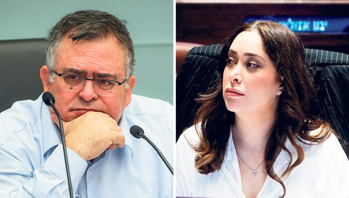 השרה לשוויון חברתי מאי גולן וח"כ דוד ביטן