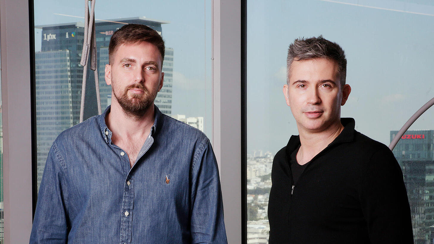 מימין יבגני דיברוב ו נדיר יזרעאל מייסדים ומנהלים של ענקית הסייבר הישראלית ארמיס Armis Security