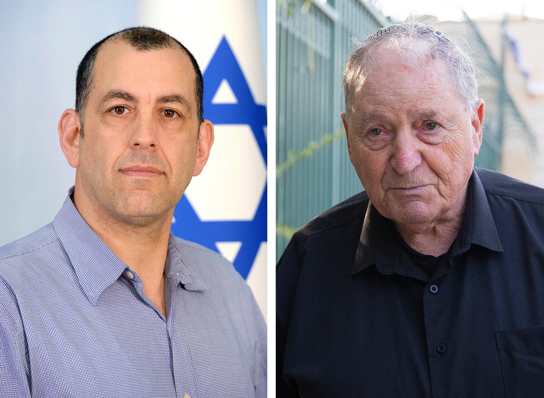 מימין רן ארז יושב ראש ארגון המורים אפי מלכין הממונה על השכר במשרד האוצר אוצר אפרים מלכין