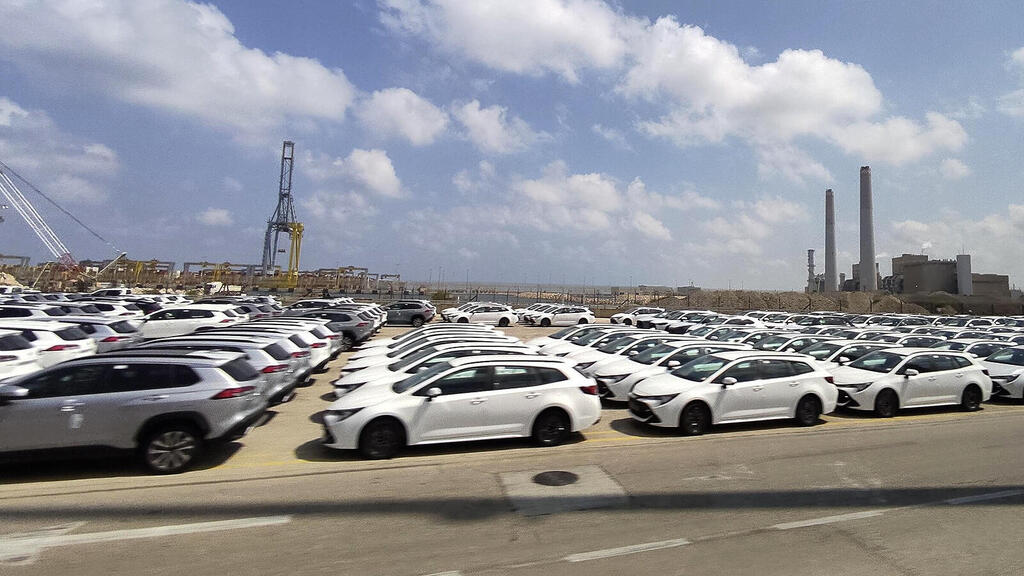 מכוניות חדשות רכבים חדשים ב נמל אשדוד