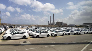 מכוניות חדשות רכבים חדשים ב נמל אשדוד