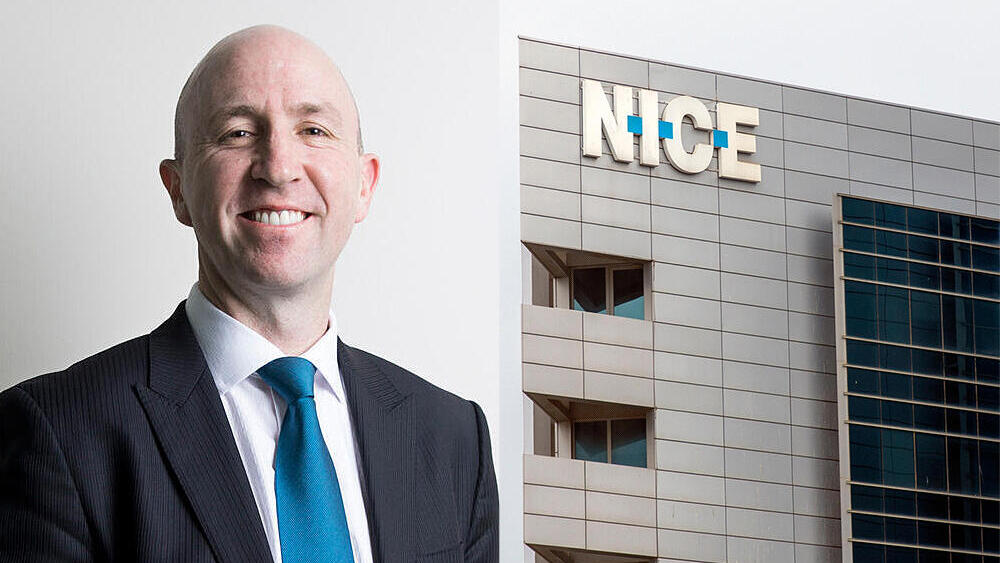 סקוט ראסל מנכ"ל נייס Nice (צילומים: שאטרסטוק, Brent Lewin/Bloomberg ) סקוט ראסל מנכ"ל נייס Nice