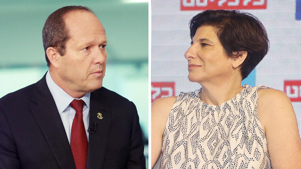 הממונה על התחרות מיכל כהן ושר הכלכלה ניר ברקת. ועדת המינויים תדון בטענות ברקת ביחס לתפקוד הממונה (צילומים: יריב כץ, דנה קופל) מיכל כהן ראש רשות התחרות ניר ברקת שר הכלכלה