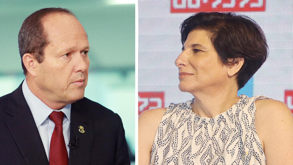 מיכל כהן ראש רשות התחרות ניר ברקת שר הכלכלה