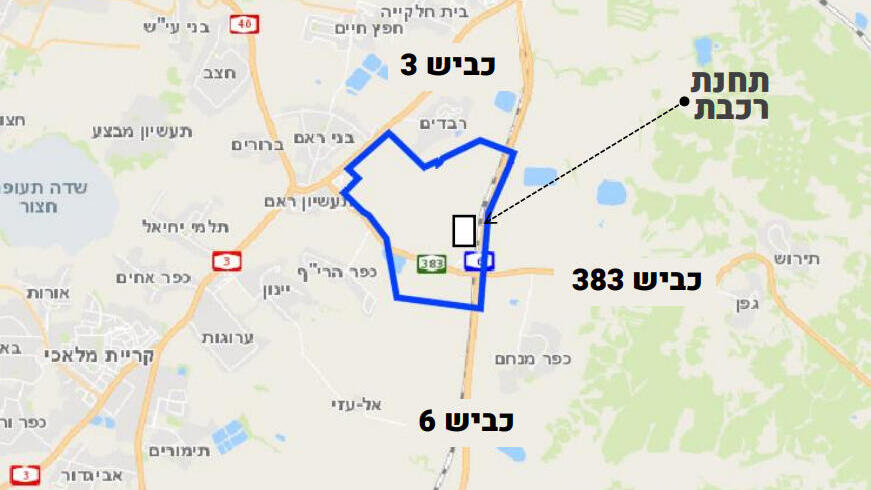 אינפו מפה מיקום העיר מלאכית