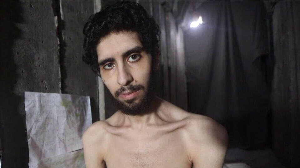 אביתר דוד בסרטון שפרסם חמאס אביתר דוד חטוף ב עזה ב סרטון שפרסם חמאס