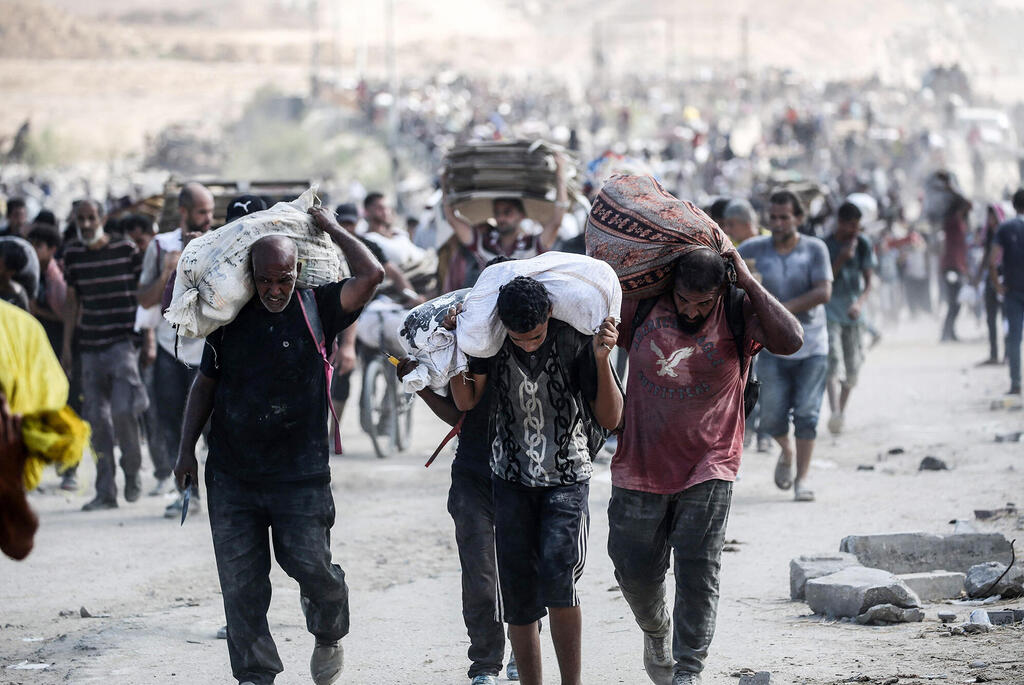 חלוקת מזון ב רצועת עזה