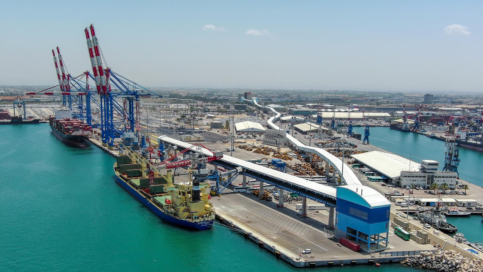 רציף 21 בנמל אשדוד