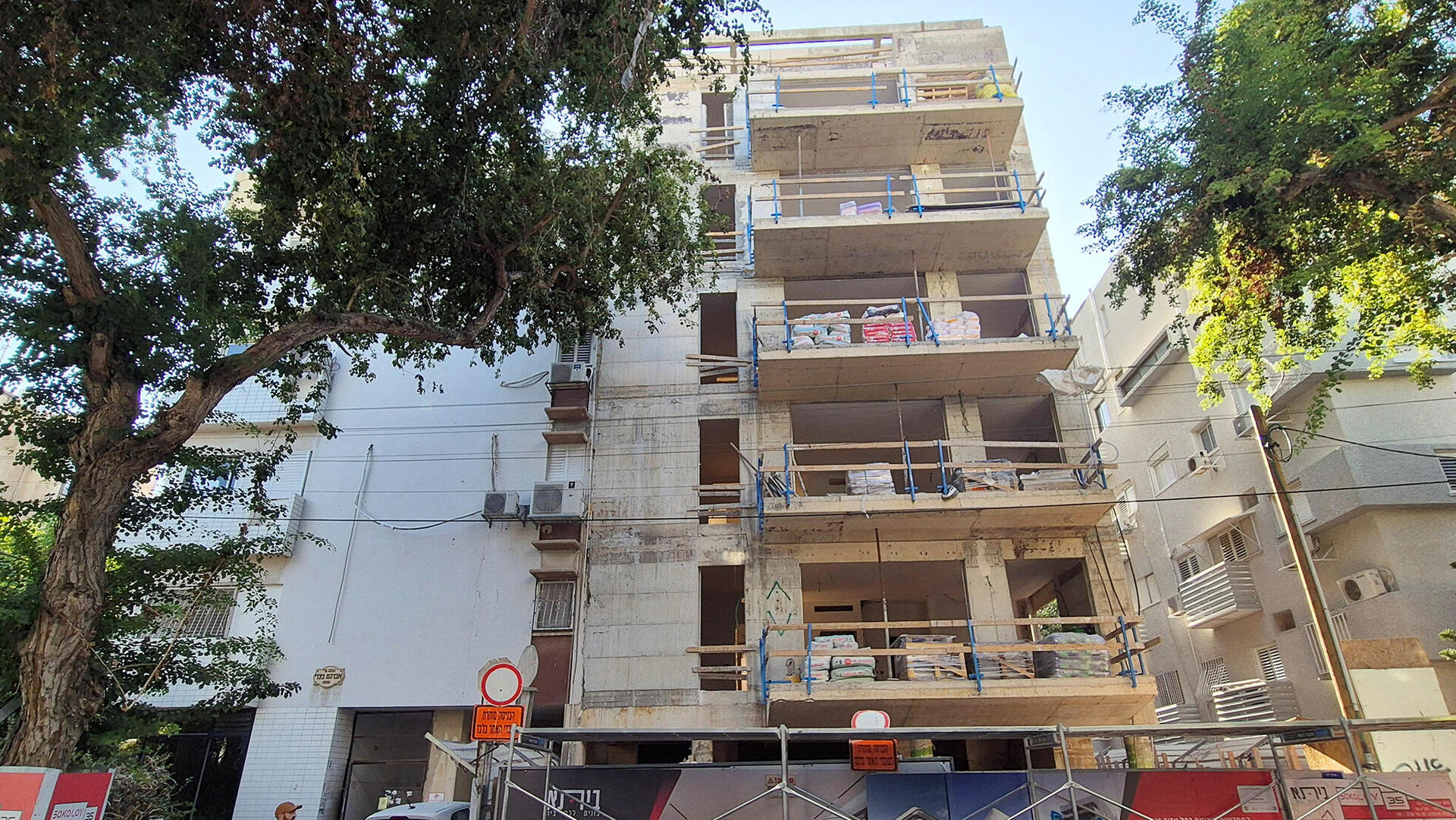 התחדשות עירונית בניין פינוי בינוי רחוב י.ל פרץ 20 ו 22 תל אביב