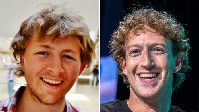 מימין מרק צוקרברג אנדרו טולוך 