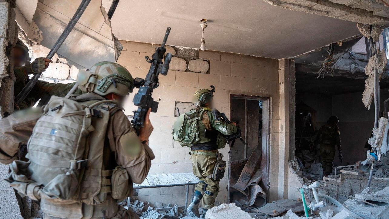 כוחות צה"ל ברצועת עזה חיילים שחוקים