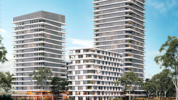 הדמיית הפרויקט בשדה דב