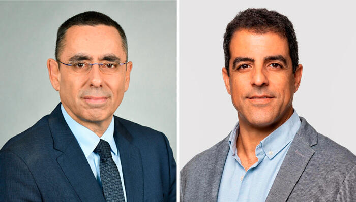 מימין אלי כהן ו אבי לוי 