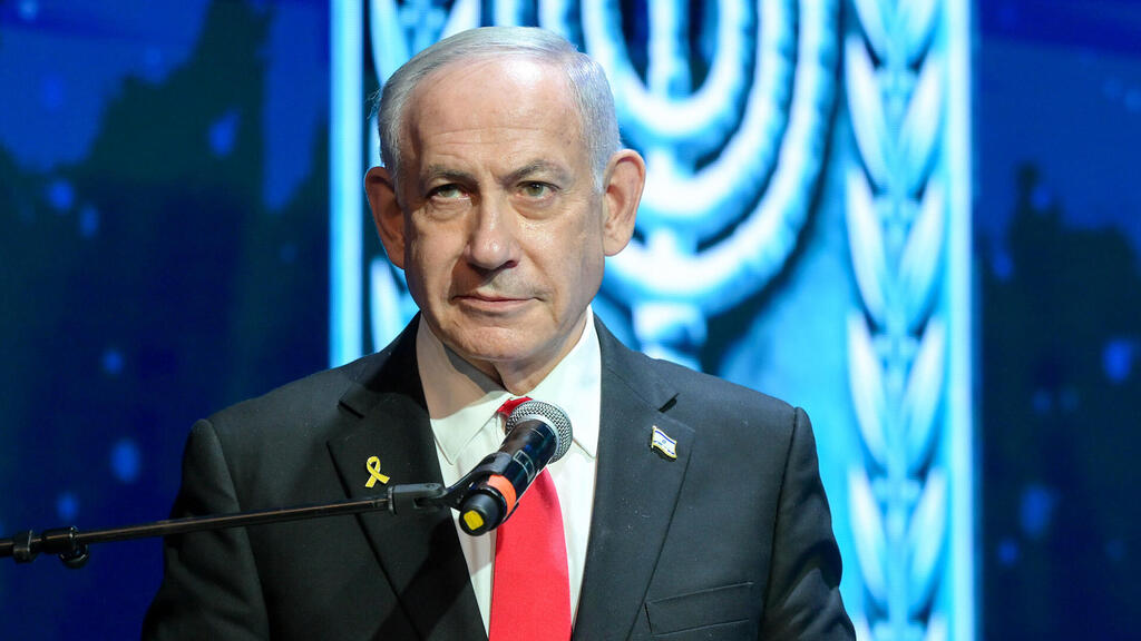 ראש ממשלת ישראל בנימין נתניהו. מוכר לכל אחד מה שהוא רוצה לשמוע (צילום: מעיין טואף / לע״מ) ראש ממשלת ישראל בנימין נתניהו בביקור הוקרה במכללה לשוטרים בבית שמש