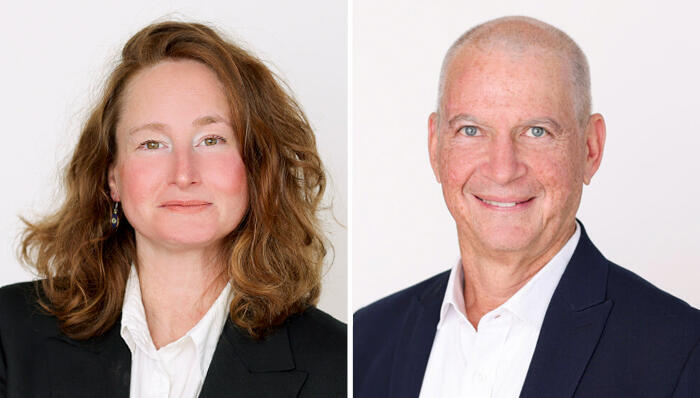 מימין אודי ברזלי ו אתגר קדם קאופמן 