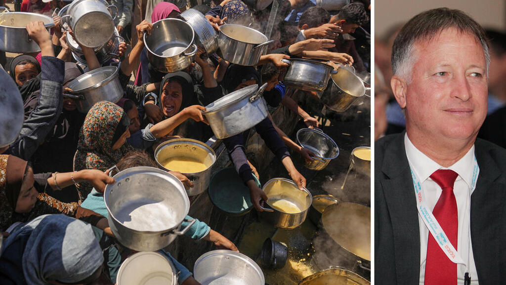 ראם עמינח וחלוקת סיוע ברצועת עזה