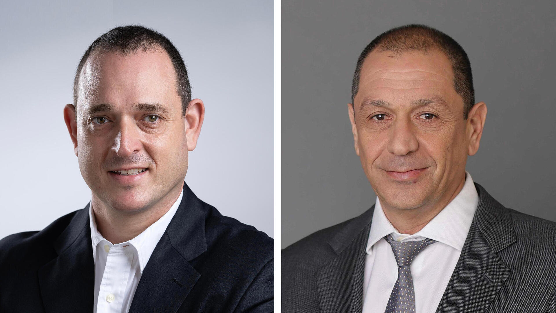 מימין ערן שלו השותף המנהל ב KPMG ישראל ו רונן ארגוב מייסד ובעלים של Q.V