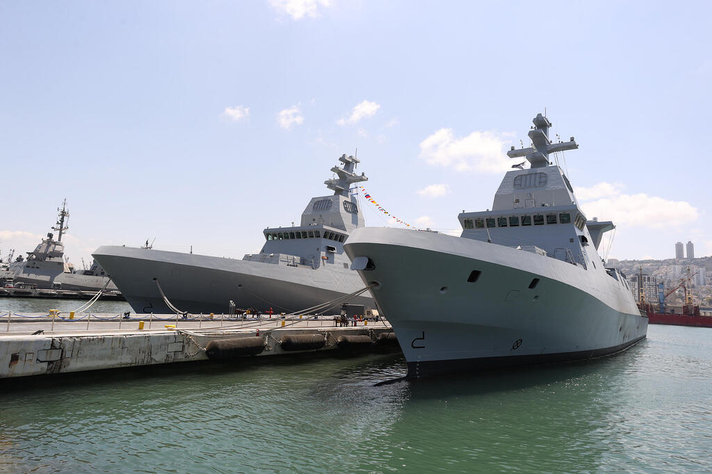 ספינות סער 6 מתוצרת גרמניה בבסיס חיל הים בחיפה