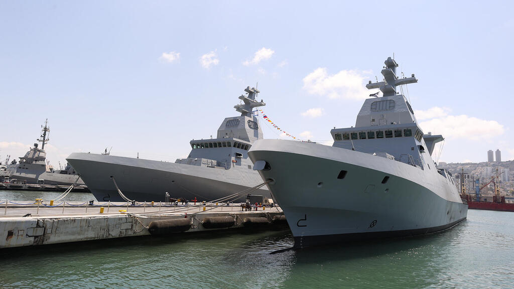 ספינות סער 6 מתוצרת גרמניה בבסיס חיל הים בחיפה