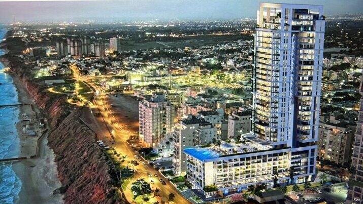 הדמיה של הפרויקט בנתניה