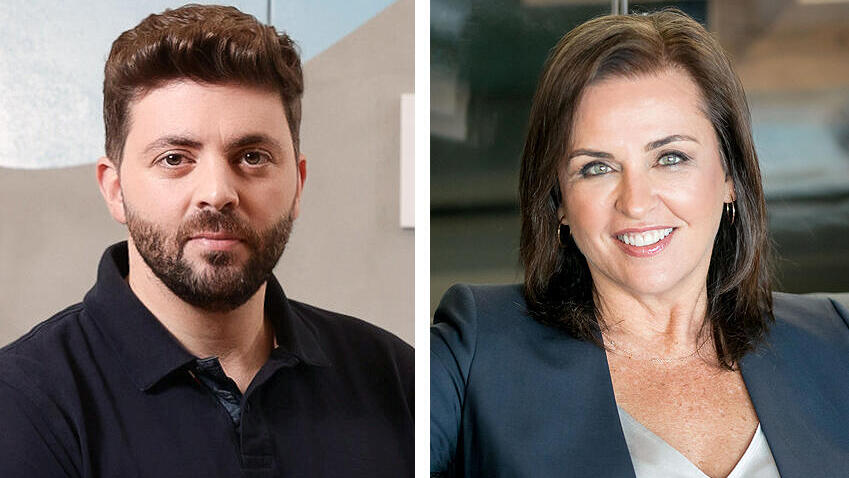 שרית פירון ולירן גרינברג. שותפים מנהלים בקרן (צילומים: עדי לם, אוראל כהן) מימין שרית פירון ו לירן גרינברג שותפים ב קרן Team8 קפיטל