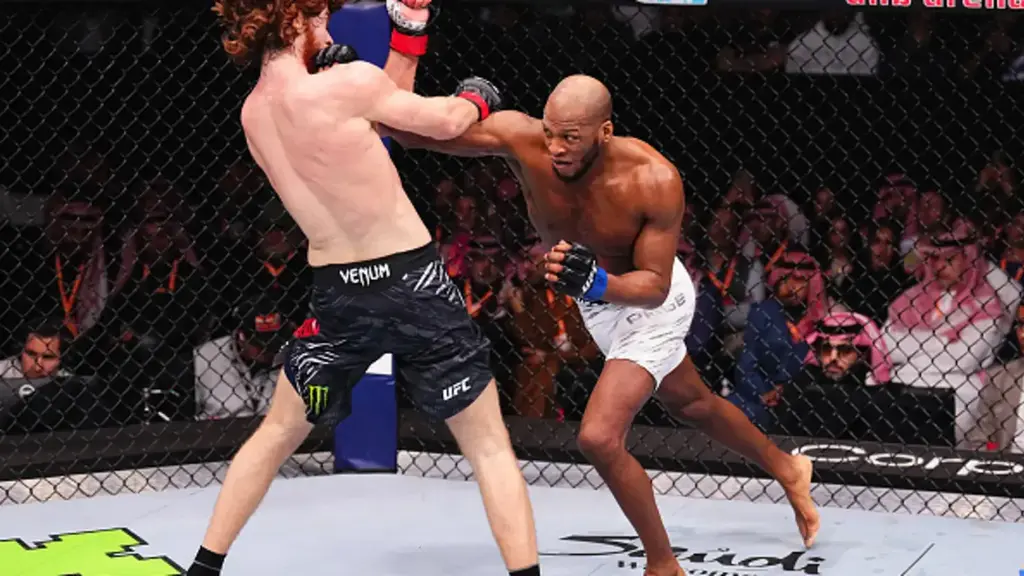 קרב UFC (צילום: Chris Unger | Ufc | Getty) קרב היאבקות UFC פרמאונט