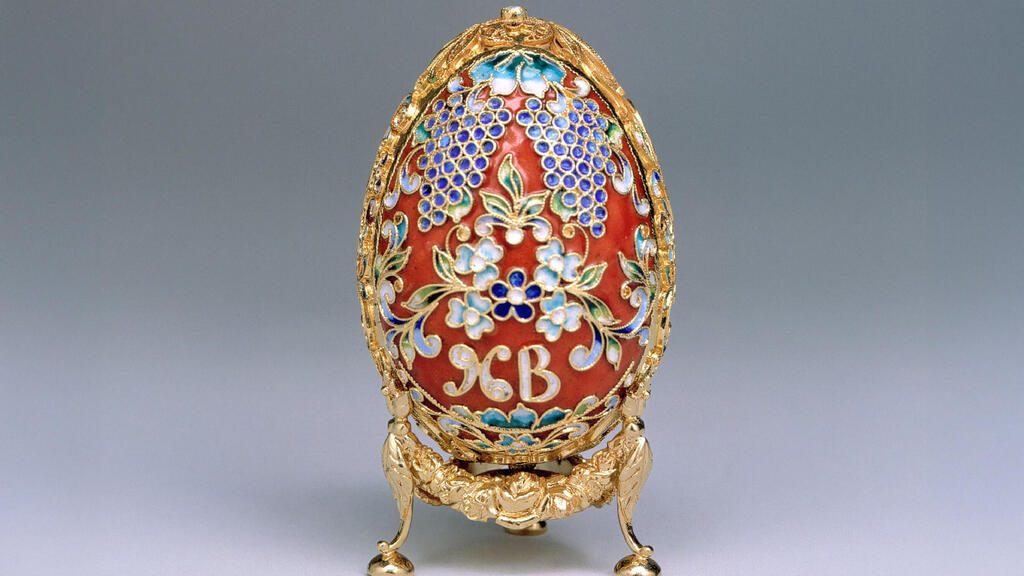 ביצת פברז'ה מאוסף מוזיאון הקרמלין במוסקבה