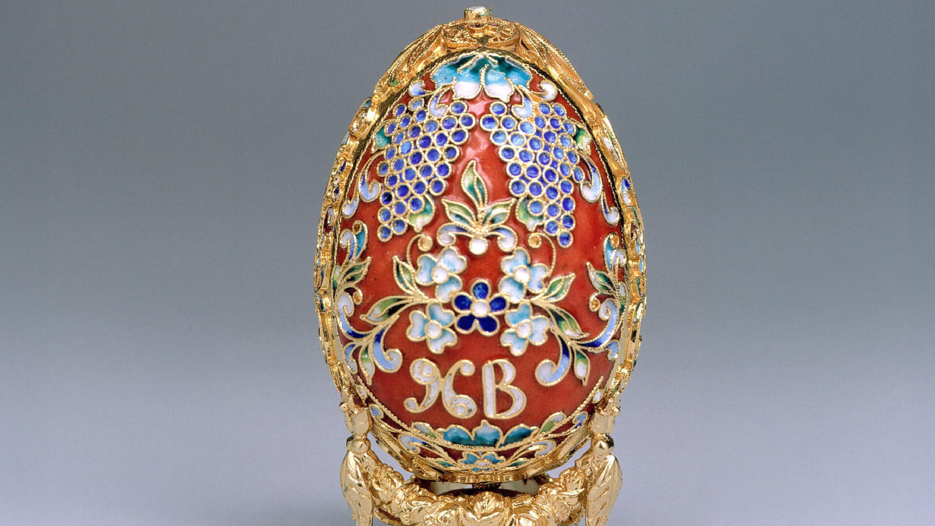 ביצת פברז'ה מאוסף מוזיאון הקרמלין במוסקבה