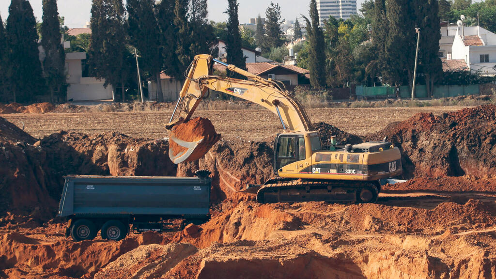 עבודות עפר לסלילת כבישים בשרון
