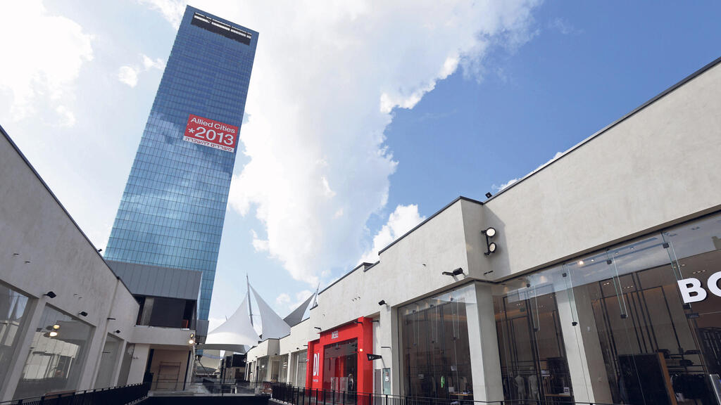 מגדל המשרדים אלייב במתחם ביג גלילות