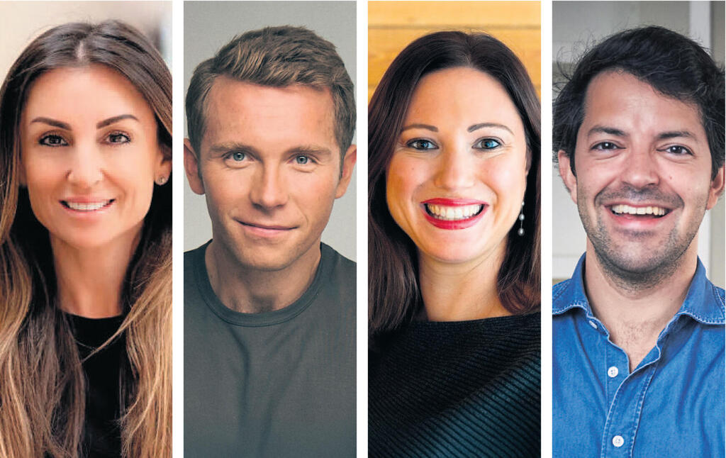 Mind the Tech London מימין סיה הוצ'אנגניה שותף ב Seedcamp קתרין לנסון סמנכ"לית התפעול של Phoenix Court הארי סטבינגס יוצר הפודקאסט The Twenty Minute VC ו האנה סיל שותפה ב Index Ventures