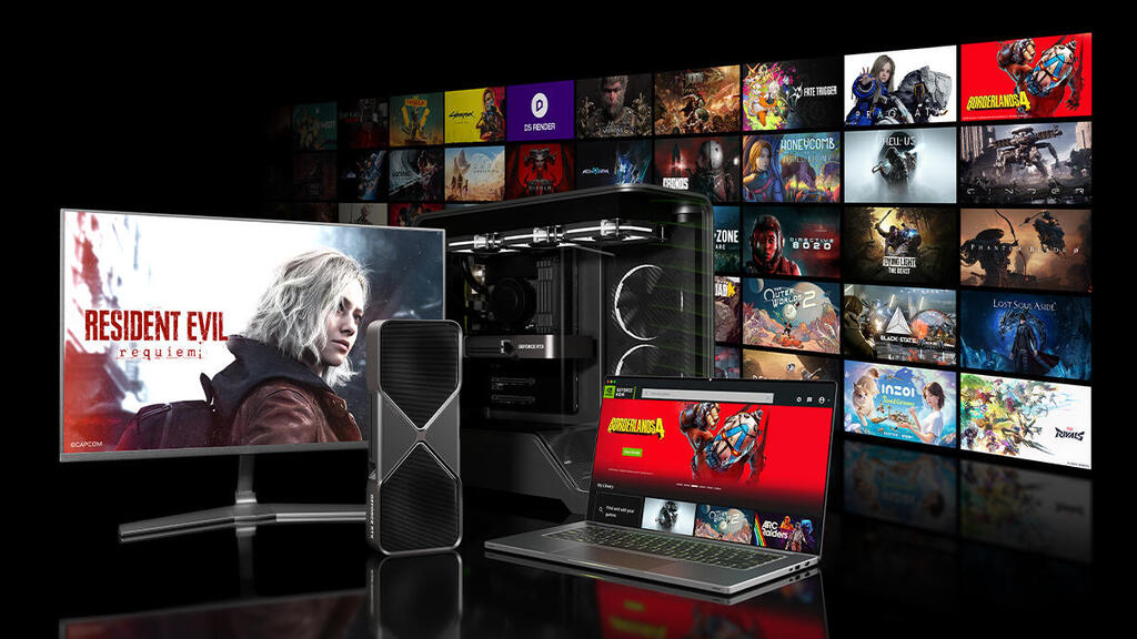 משחקים בענן גיימינג אנבידיה