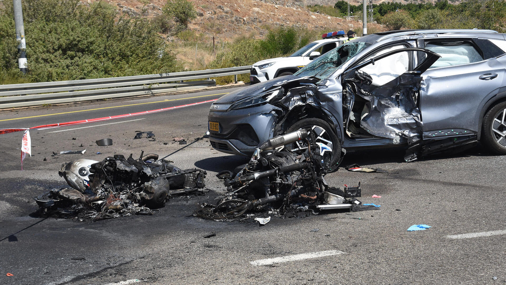 זירת תאונה תאונות דרכים המחיר הכבד של תאונות דרכים בעבודה