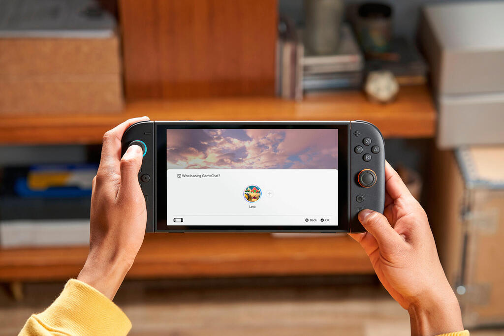 Switch 2. מכירות החומרה עלו בזכות השקת הקונסולה החדשה של נינטנדו (צילום: Nintendo Co) הקונסולה החדשה של נינטנדו Switch 2 משחקים חברתיים