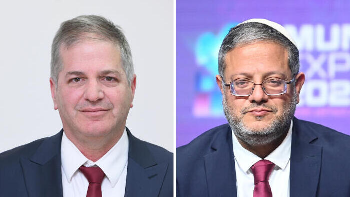 מימין איתמר בן גביר ו יואב קיש