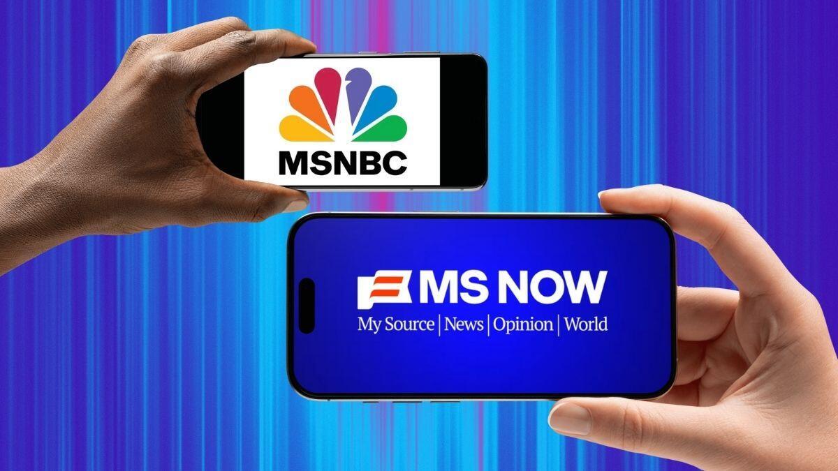 MSNBC הלוגו החדש MS NOW
