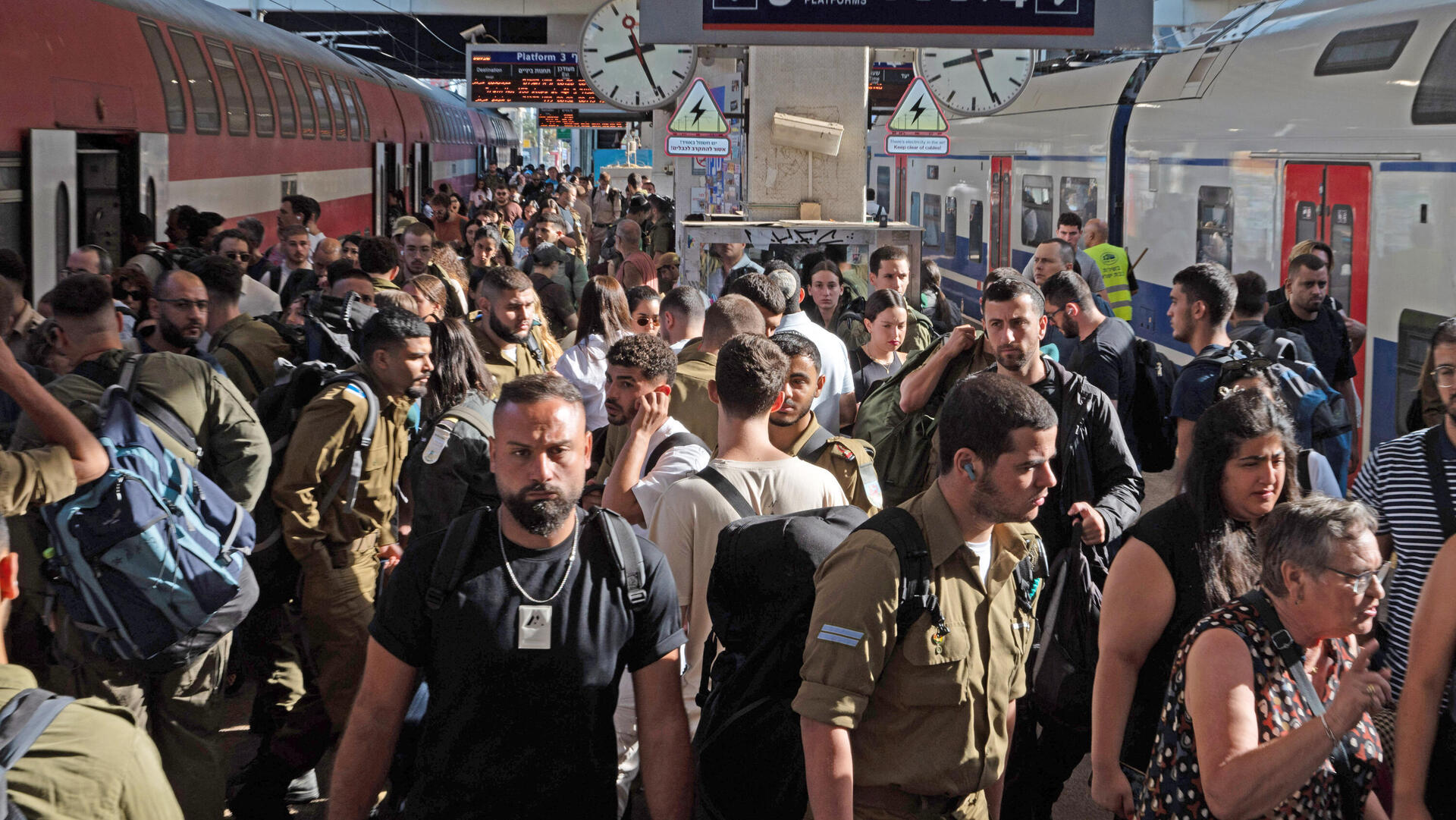 מוסף חיילים רכבת סבידור רכבת לא עובדת