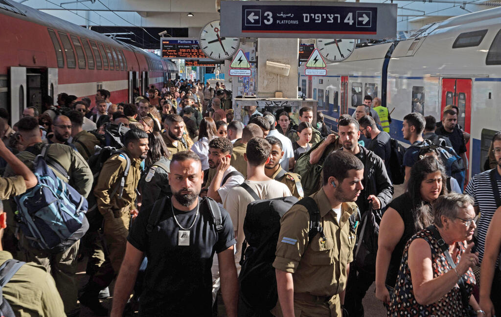 מוסף חיילים רכבת סבידור רכבת לא עובדת